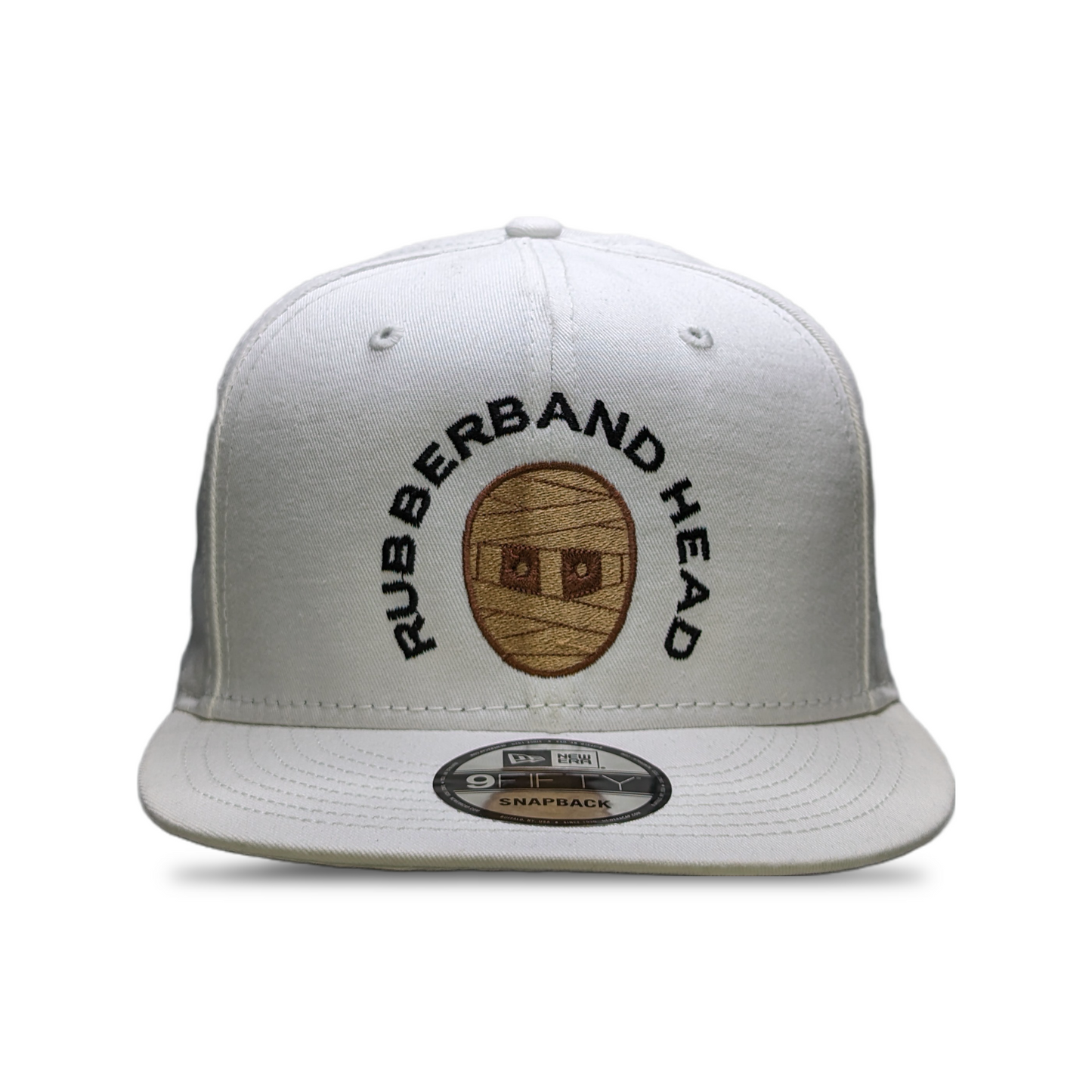 White Rubberband Head 9fifty