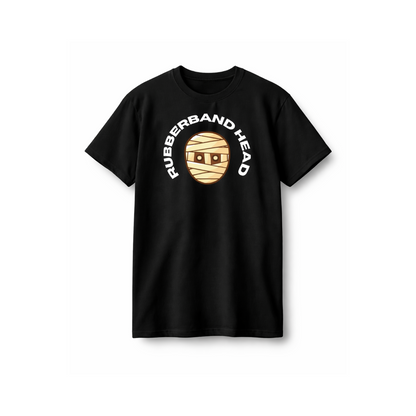 Black Rubberband Head unisex T-shirt