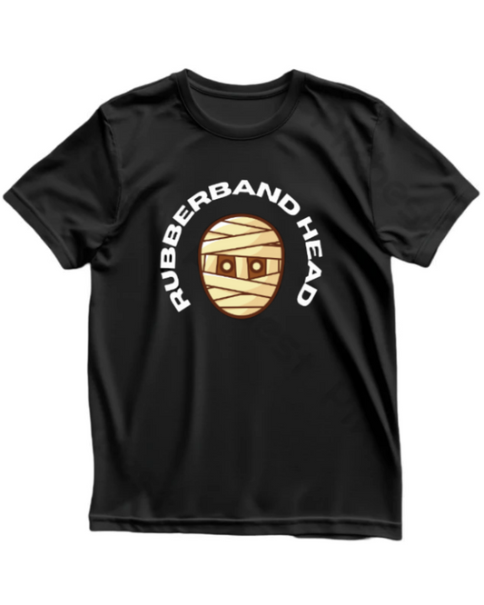 Black Rubberband Head unisex T-shirt